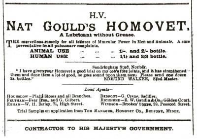 Homovet Advert