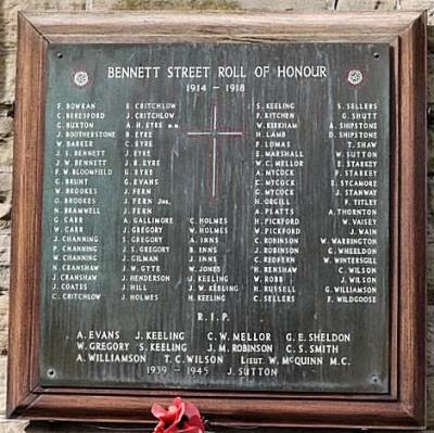 Bennett Street Memorial