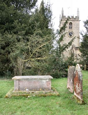 Mary Gillum Grave Mary Gillum's Grave (left) at Darley Dale