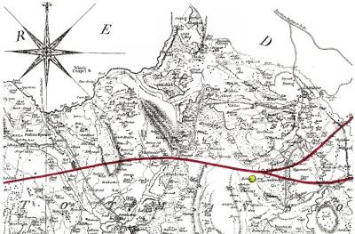 Great Drove Road Great Drove Road from Cheshire (Herbage marked in green)