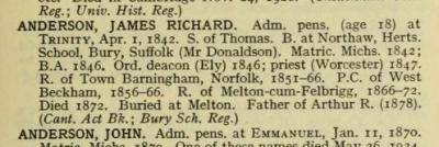 James Richard Anderson Al Cant